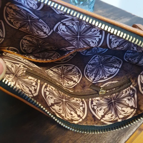 Brown Clutch with Gold Tassels ✨️ - Picture 7 of 8